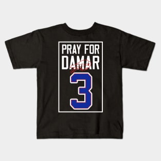 Pray for 3 damar Kids T-Shirt